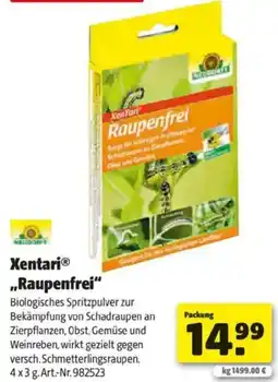 Hagebau Xentari Raupenfrei Angebot