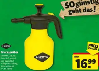 Hagebau Mesto Drucksprüher Angebot