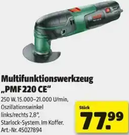 Hagebau Bosch Multifunktionswerkzeug Angebot
