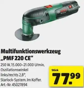 Hagebau Bosch Multifunktionswerkzeug Angebot