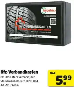 Hagebau hagebau Kfz verbandkasten Angebot