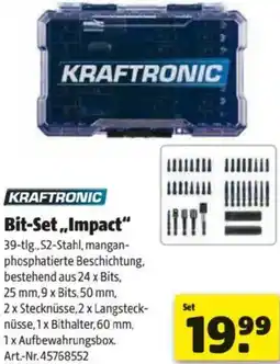 Hagebau Kraftronic Bit Set Impact Angebot