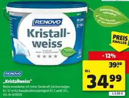 Hagebau Renovo Kristallweiss Angebot