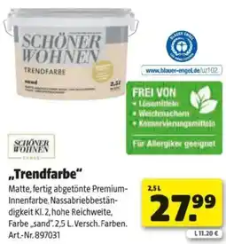 Hagebau Schöner Wohnen Trendfarbe Angebot