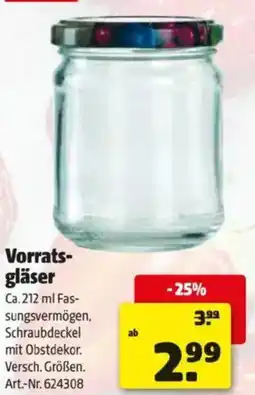 Hagebau Vorrats Gläser Angebot