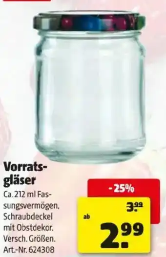 Hagebau Vorrats Gläser Angebot