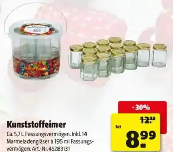 Hagebau Kunststoffeimer Angebot
