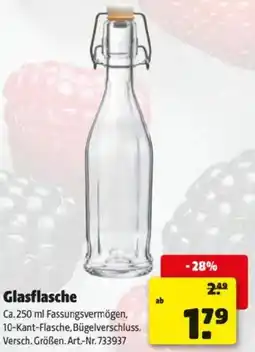 Hagebau Glasflasche Angebot