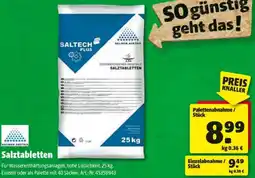 Hagebau Salztabletten Angebot