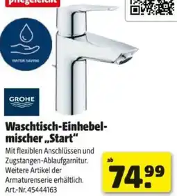 Hagebau Grohe Waschtisch Einhebel Mischer Start Angebot