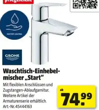 Hagebau Grohe Waschtisch Einhebel Mischer Start Angebot