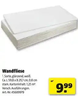 Hagebau Wandfliese Angebot
