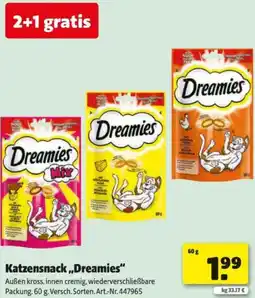 Hagebau Katzensnack Dreamies Angebot