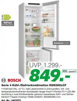 EP Bosch serie 4 kühl gefrierkombination Angebot