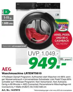EP AEG Waschmaschine Angebot