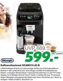 EP DeLonghi Kaffeevollautomat Angebot
