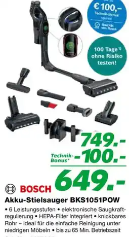 EP Bosch Akku Stielsauger BKS1051POW Angebot