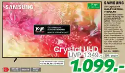 EP Samsung 75 crystal 4k uhd tv ue75du 7190uxxn Angebot