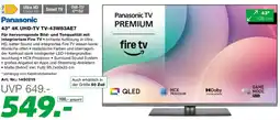 EP Panasonic 43 4k uhd tv tv 43w83ae7 Angebot