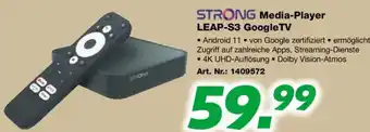 EP Strong Media Player LEAP S3 GoogleTV Angebot