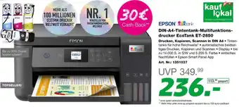 EP EPSON tank DIN A4 TintentankMultifunktions drucker EcoTank ET-2850 Angebot