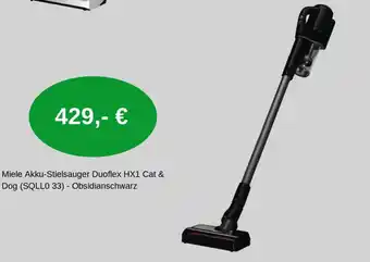 EP Miele Akku-Stielsauger Duoflex HX1 Cat & Dog Angebot