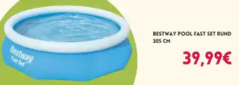 Smyths Toys Bestway pool fast set rund Angebot