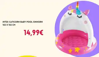Smyths Toys Intex caticorn baby pool einhorn Angebot