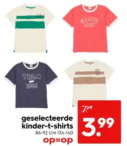 HEMA geselecteerde kinder-t-shirts Angebot