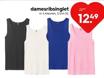 HEMA damesribsinglet Angebot