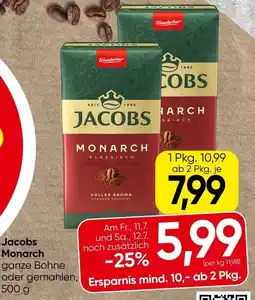 Spar Jacobs Monarch Angebot