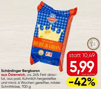 Spar Schärdinger Bergbaron Angebot