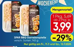 Spar Spar bbq garnelenspieße Angebot
