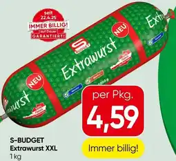 Spar S-budget extrawurst xxl Angebot