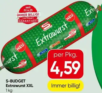 Spar S-budget extrawurst xxl Angebot