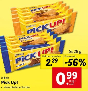 Lidl Leibniz Pick up! 5x28 g Angebot