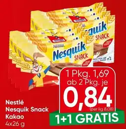 Spar Nestlé Nesquik Snack Kakao Angebot