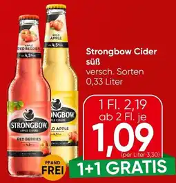 Spar Strongbow Cider süß Angebot