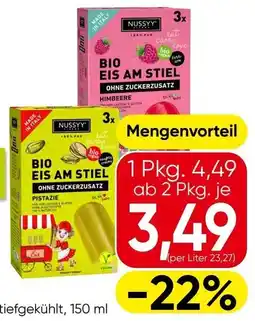 Spar Nussyy Bio Eis Angebot