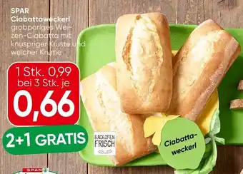 Spar Spar Ciabattaweckerl Angebot