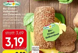 Spar Bio- Dinkel- Vollkornbrot aus Österreich mit Angebot