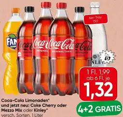 Spar Coca-Cola Limonaden Angebot