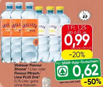 Spar Vöslauer Flavour Zitrone Angebot