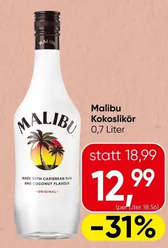 Spar Malibu Kokoslikör Angebot