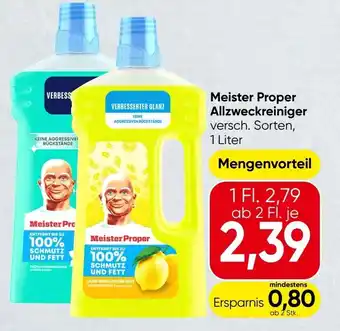 Spar Meister Proper Allzweckreiniger Angebot