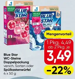 Spar Blue Star WC-Steine Doppelpackung Angebot