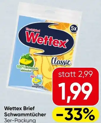 Spar Wettex Brief Schwammtücher Angebot