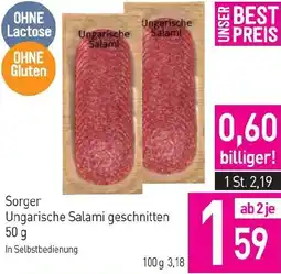Sutterlüty Sorger Ungarische Salami Salami Ungarische Angebot