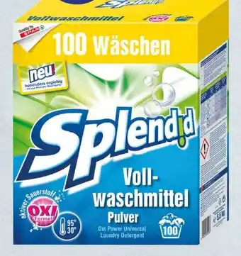 Spar Splendid Vollwaschmittel-Pulver Angebot