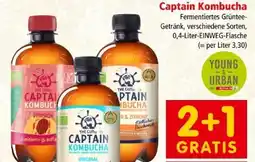 Interspar The Gutsy Captain Kombucha Fermentiertes Grüntee Getränk Angebot
